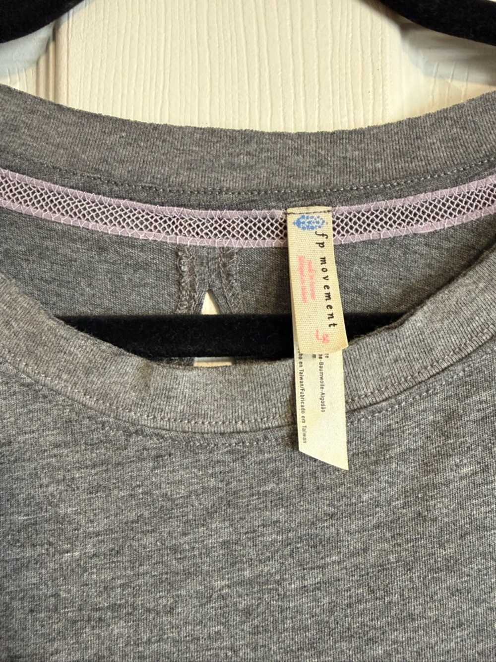FP Movement by Free People Gray Mesh-Side Athletic Tank - Picture 3 of 3